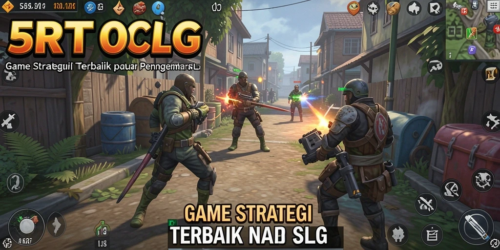 Screenshot gameplay 5RT menunjukkan aksi strategis yang mendebarkan.