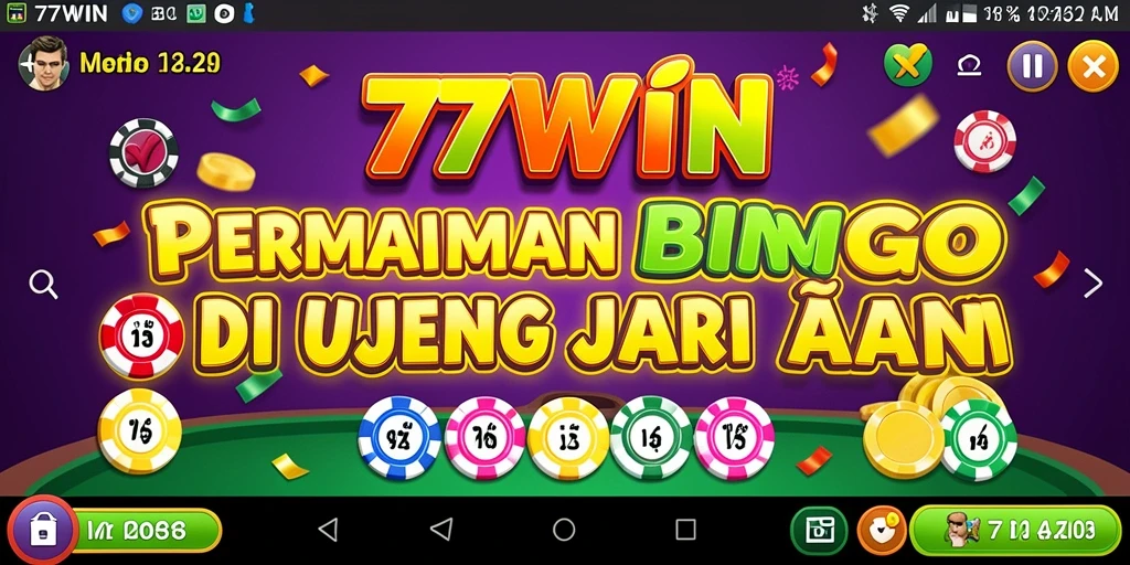 Tangkapan layar permainan Bingo yang seru dan penuh warna.