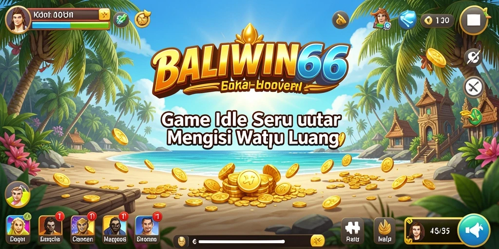 Tampilan gameplay BALIWIN66 yang menarik dan penuh warna.