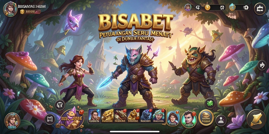 Gameplay petualangan menegangkan dalam dunia fantastis.