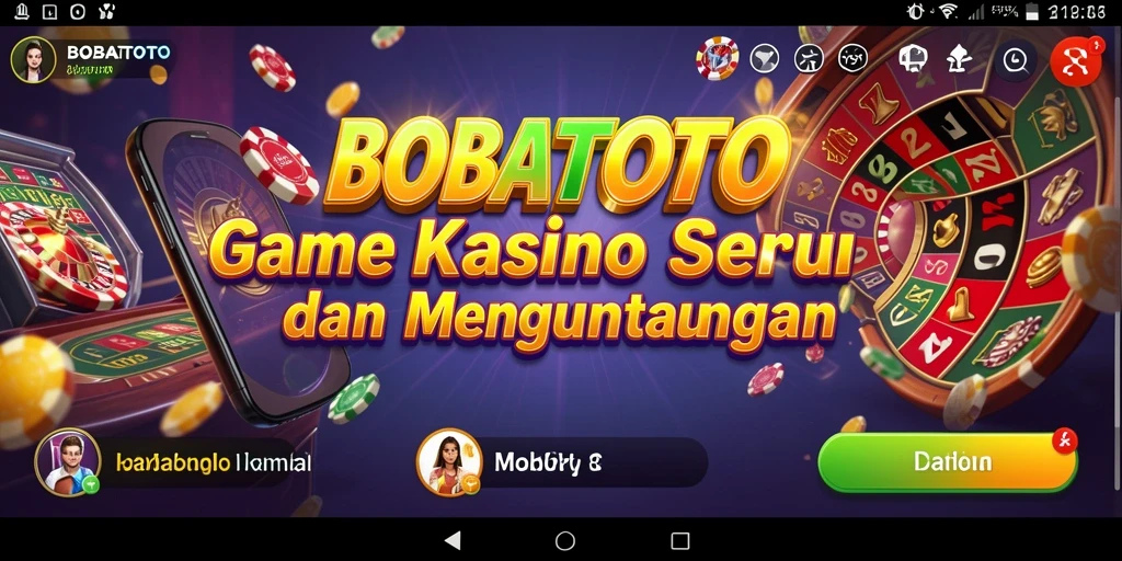 Tampilan gameplay BOBATOTO yang menakjubkan dan menghibur.