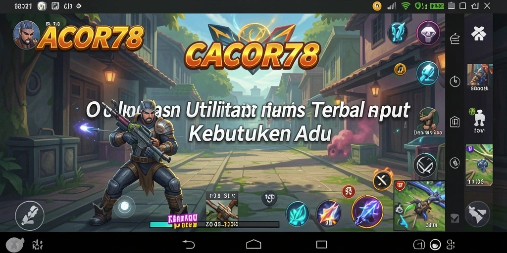Tangkapan layar dari aplikasi CACOR78 yang menunjukkan fitur pengingat tugas.