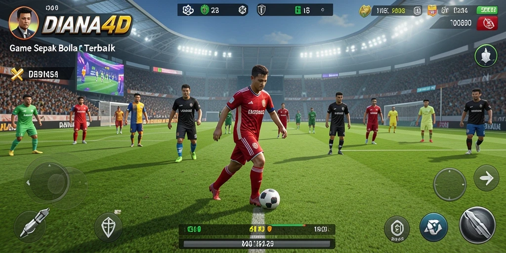 Tampilan gameplay DIANA4D yang mendebarkan dan interaktif.