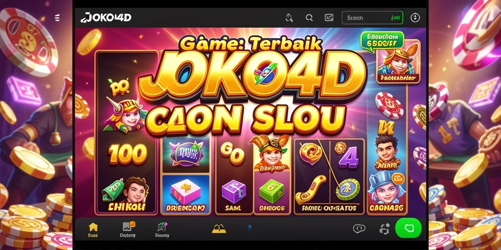 Tampilan gameplay JOKO4D yang seru dan menarik di layar.