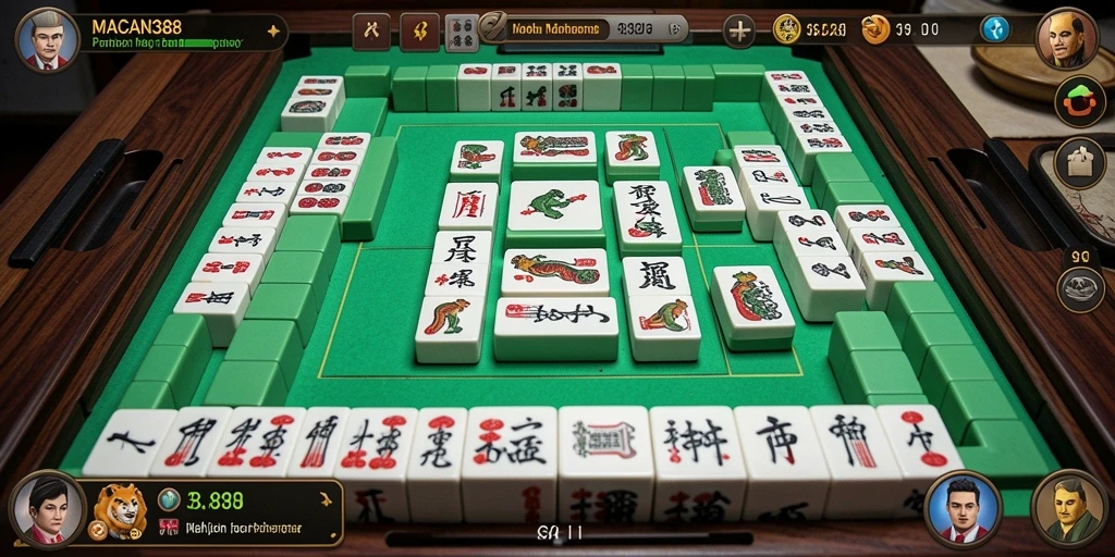 Gameplay seru Mahjong di MACAN388 dengan grafis menawan.