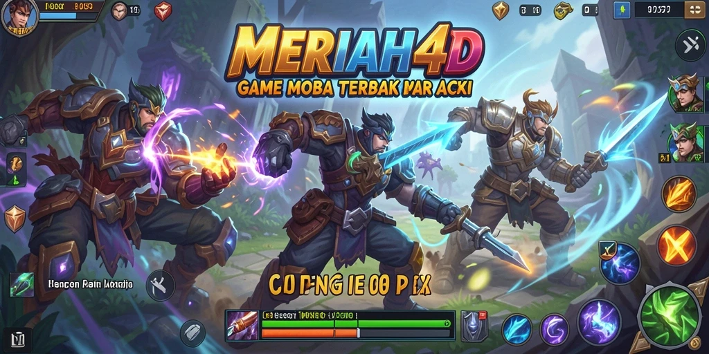 Tampilan gameplay seru dalam MERIAH4D yang penuh aksi.