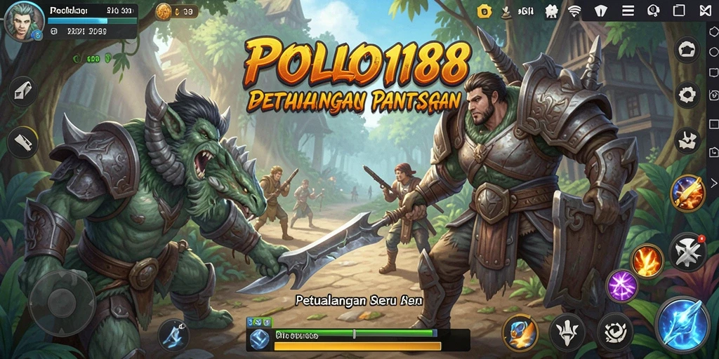 Tampilan gameplay petualangan yang mendebarkan di POLO188.
