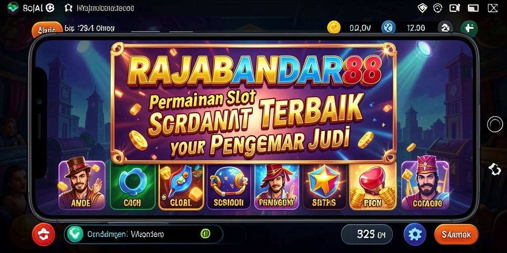Tampilan menarik dari gameplay RAJABANDAR88 yang penuh warna.