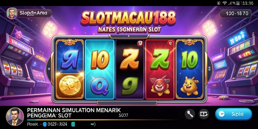 Tampilan gameplay SLOTMACAU188 yang menarik dan interaktif.