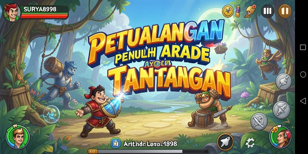 Tampilan menarik dari gameplay seru SURYA898 yang penuh tantangan.
