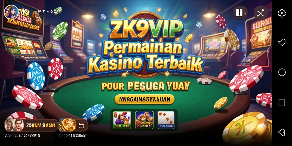 Tampilan gameplay ZK9VIP yang menonjolkan keseruan permainan Kasino.